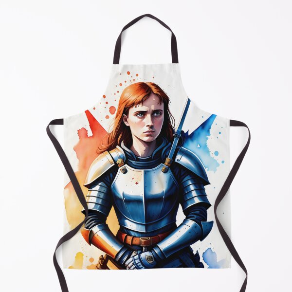 Item preview, Strong and Proud Female Knight in Silver Armor designed and sold by Erika V..
