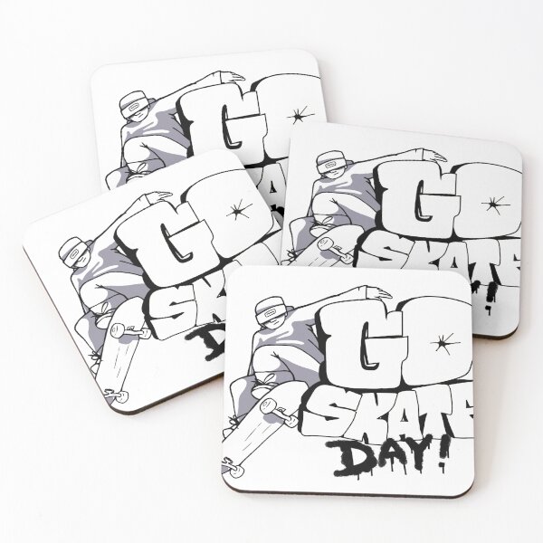Item preview, GO SKATE DAY designed and sold by cinederiesgoart.