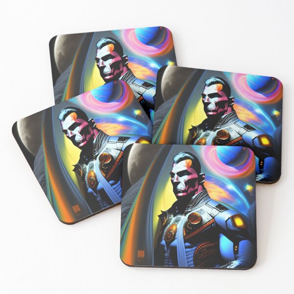Item preview, A space superhero | vintage comics aesthetic  designed and sold by spinolator.
