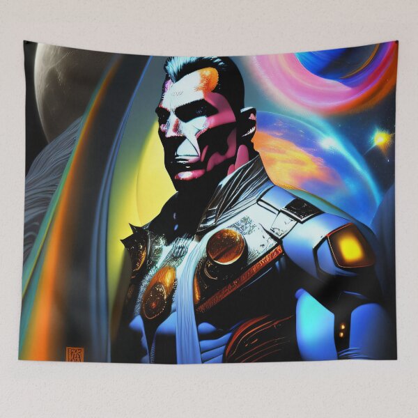 Item preview, A space superhero | vintage comics aesthetic  designed and sold by spinolator.