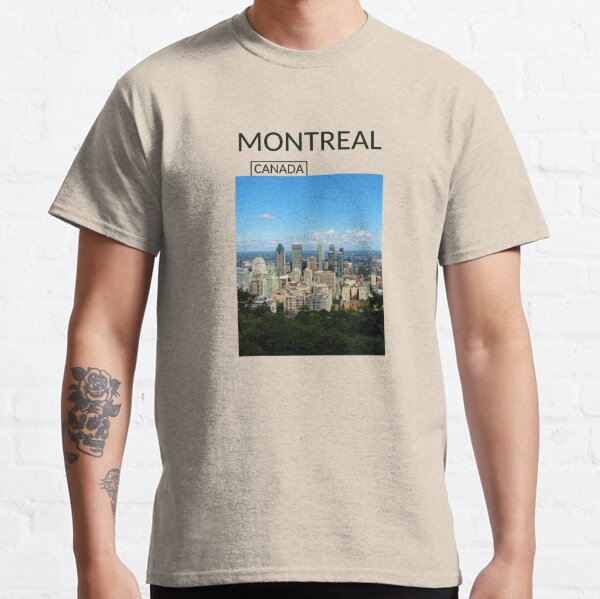 Montreal City Skyline T-Shirts for Sale | Redbubble