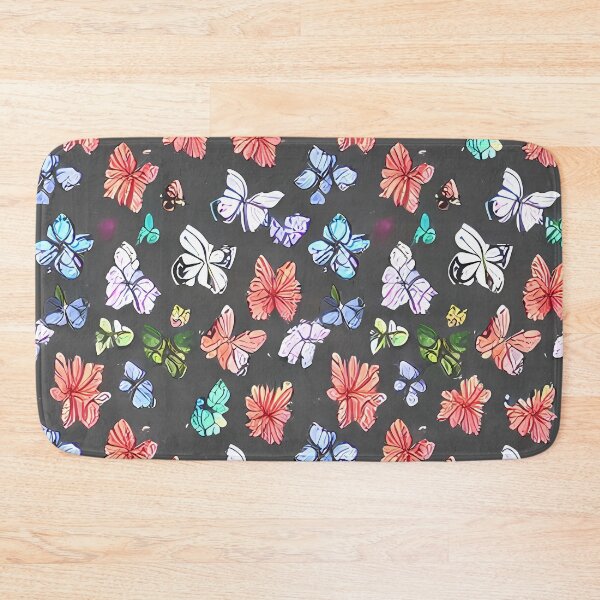 Item preview, Butterflies and flowers designed and sold by PosiPrints.