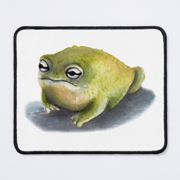 Item preview, Rain frog watercolour painting designed and sold by Funsize-Art.