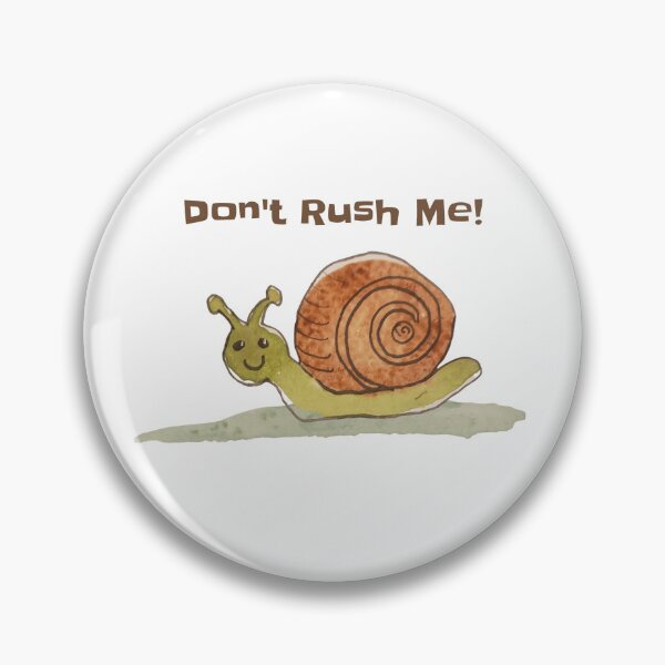Item preview, Don't Rush me  - Snail painting designed and sold by Robin Liner.