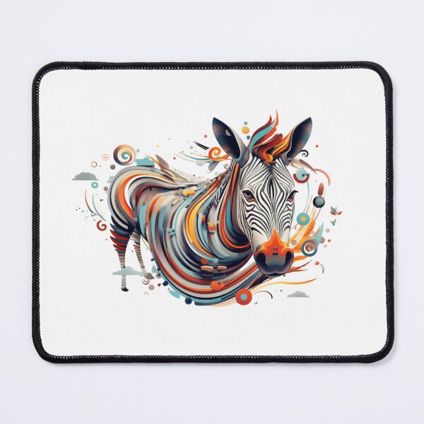 Item preview, Colorful zebra designed and sold by Okracha.