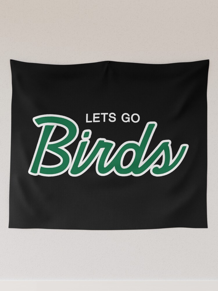 Lets Go Birds, Retro - White - Eagles - Magnet