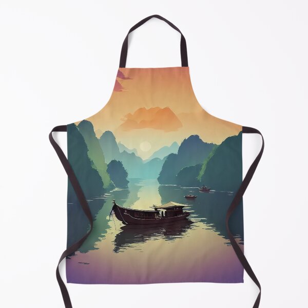 Item preview, A Boat in the River designed and sold by TheButterflyDry.