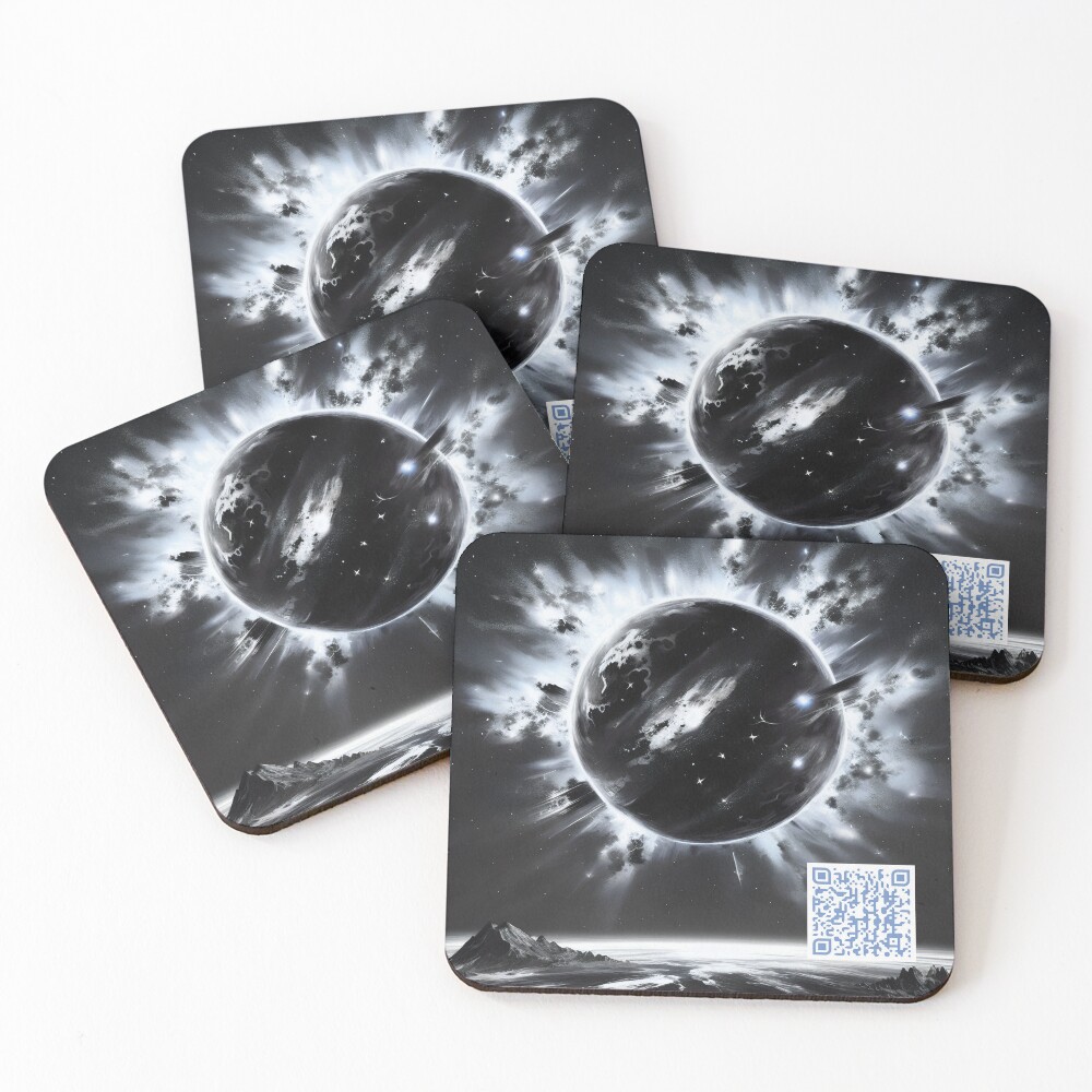 Item preview, Coasters (Set of 4) designed and sold by ArfulIntells.