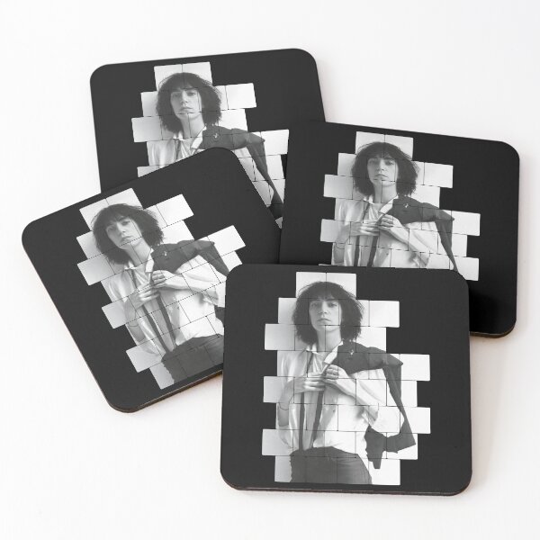 Item preview, Patti Smith Horses Squares designed and sold by theoralcollage.
