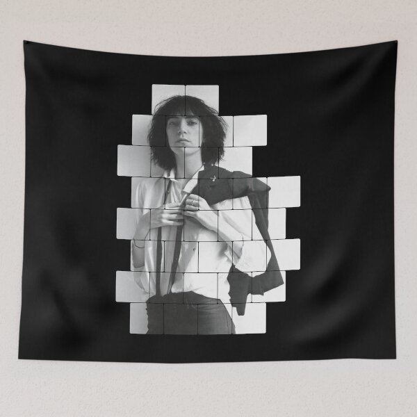 Item preview, Patti Smith Horses Squares designed and sold by theoralcollage.