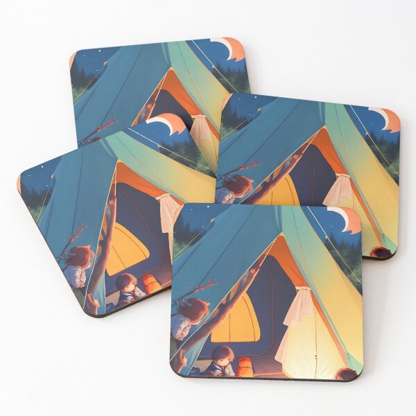 Item preview, Camping designed and sold by TheButterflyDry.
