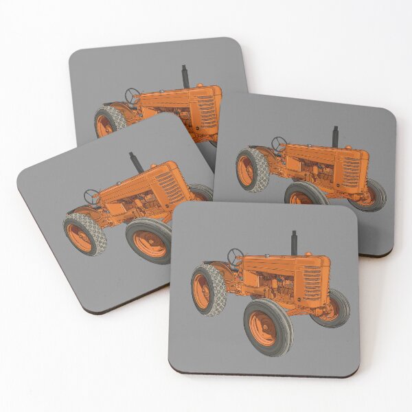 Item preview, Industrial John Deere Styled Mi Orange Tractor designed and sold by MillvilleRidge.