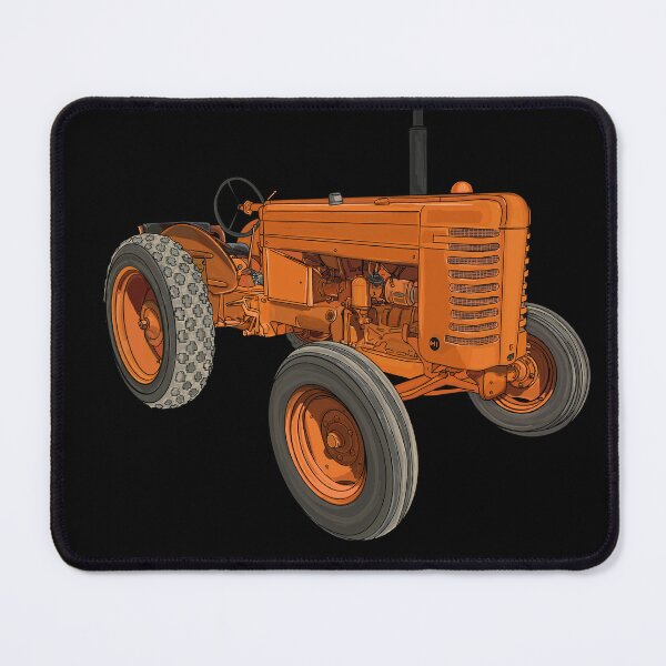 Item preview, Industrial John Deere Styled Mi Orange Tractor designed and sold by MillvilleRidge.