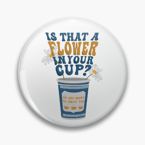 Item preview, is that a flower in your cup? designed and sold by sapphicsaro.