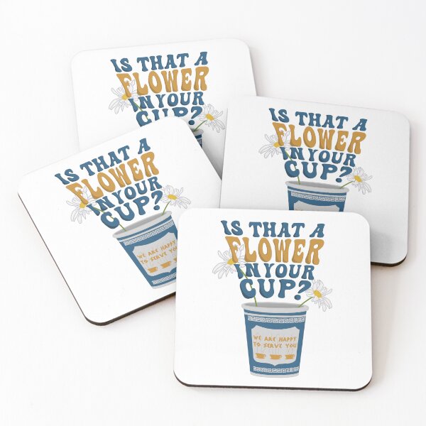 Item preview, is that a flower in your cup? designed and sold by sapphicsaro.