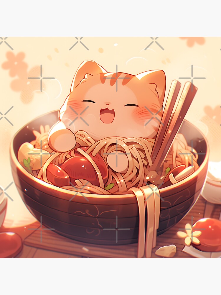 Kawaii Cat Japanese Ramen Noodle Bowl with Lid – The Kawaii Shoppu