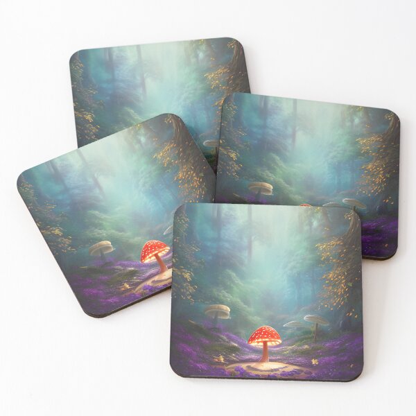 Item preview, Dream Mushroom Forest designed and sold by GoodaBeing.