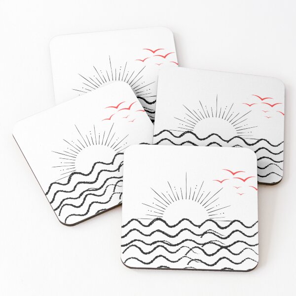 Item preview, minimalist sunset designed and sold by HenryRero36.