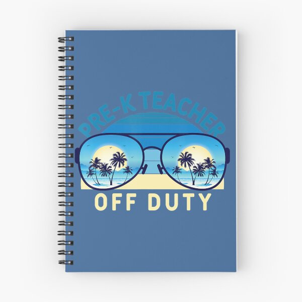Item preview, Pre-K Teacher Off Duty Sunglasses Hello Summer Wave 	 	 designed and sold by elmoscsrp3.