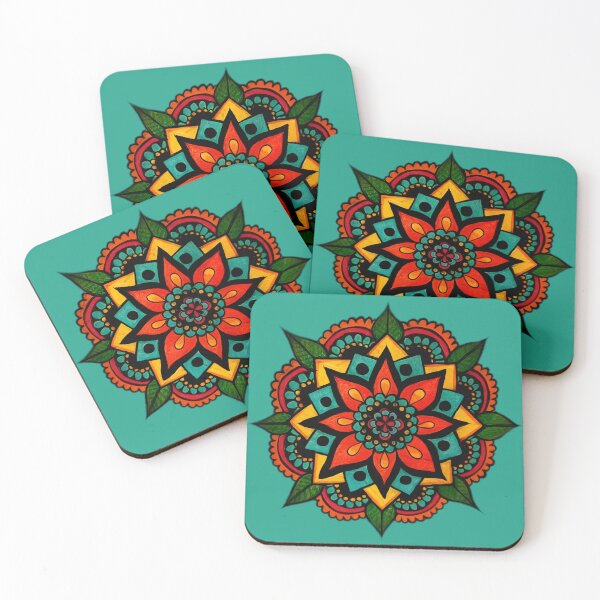 Item preview, South Western Bloom Mandala  designed and sold by AmeUmiShop.