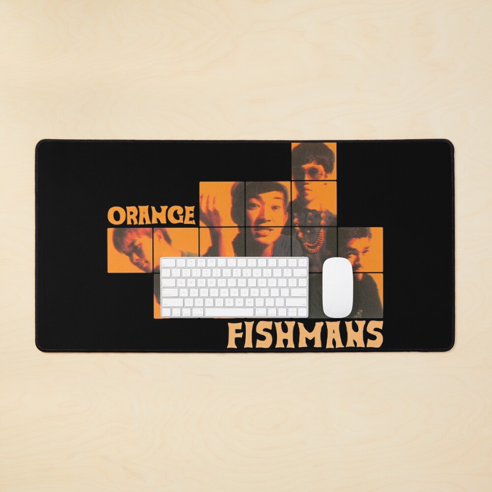 Fishmans - Orange Poster for Sale by theoralcollage