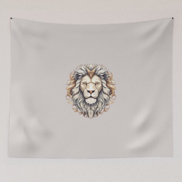 Item preview, Majestic lion theme designed and sold by Okracha.