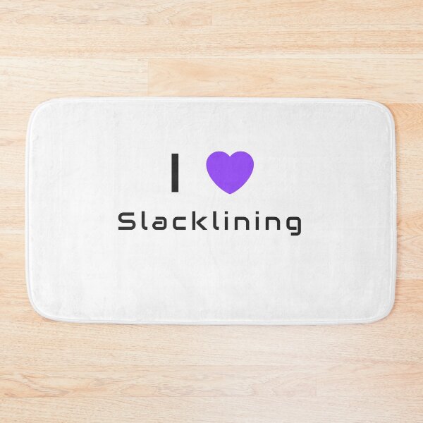 Item preview, I Heart Slacklining designed and sold by KATKattalestv.