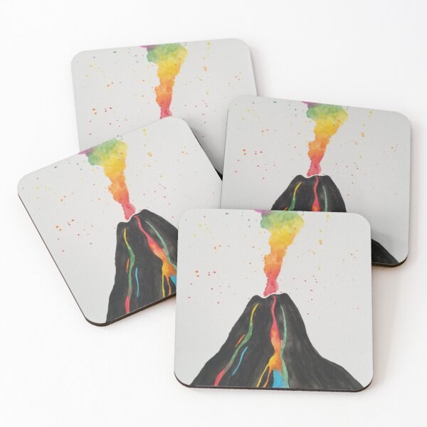 Item preview, Rainbow Volcano designed and sold by Sarah Ferree.