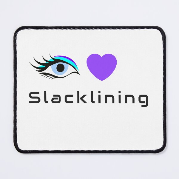 Item preview, Eye Heart Slacklining designed and sold by KATKattalestv.