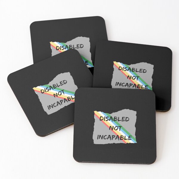Item preview, Disabled not incapable disability pride designed and sold by system51.