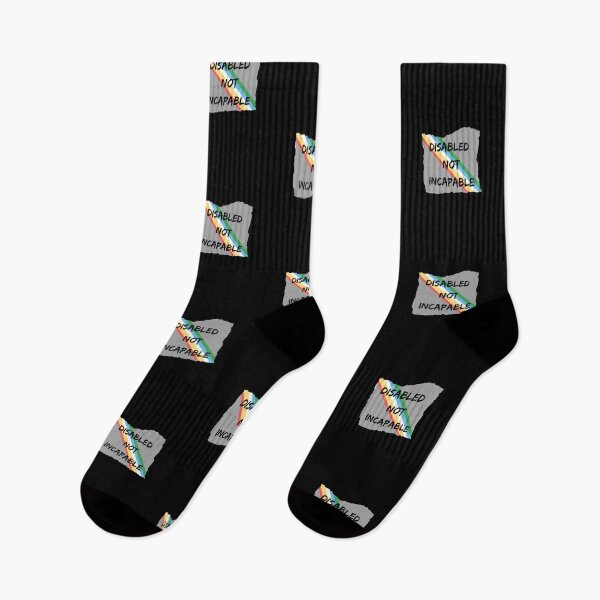 Item preview, Disabled not incapable disability pride designed and sold by system51.
