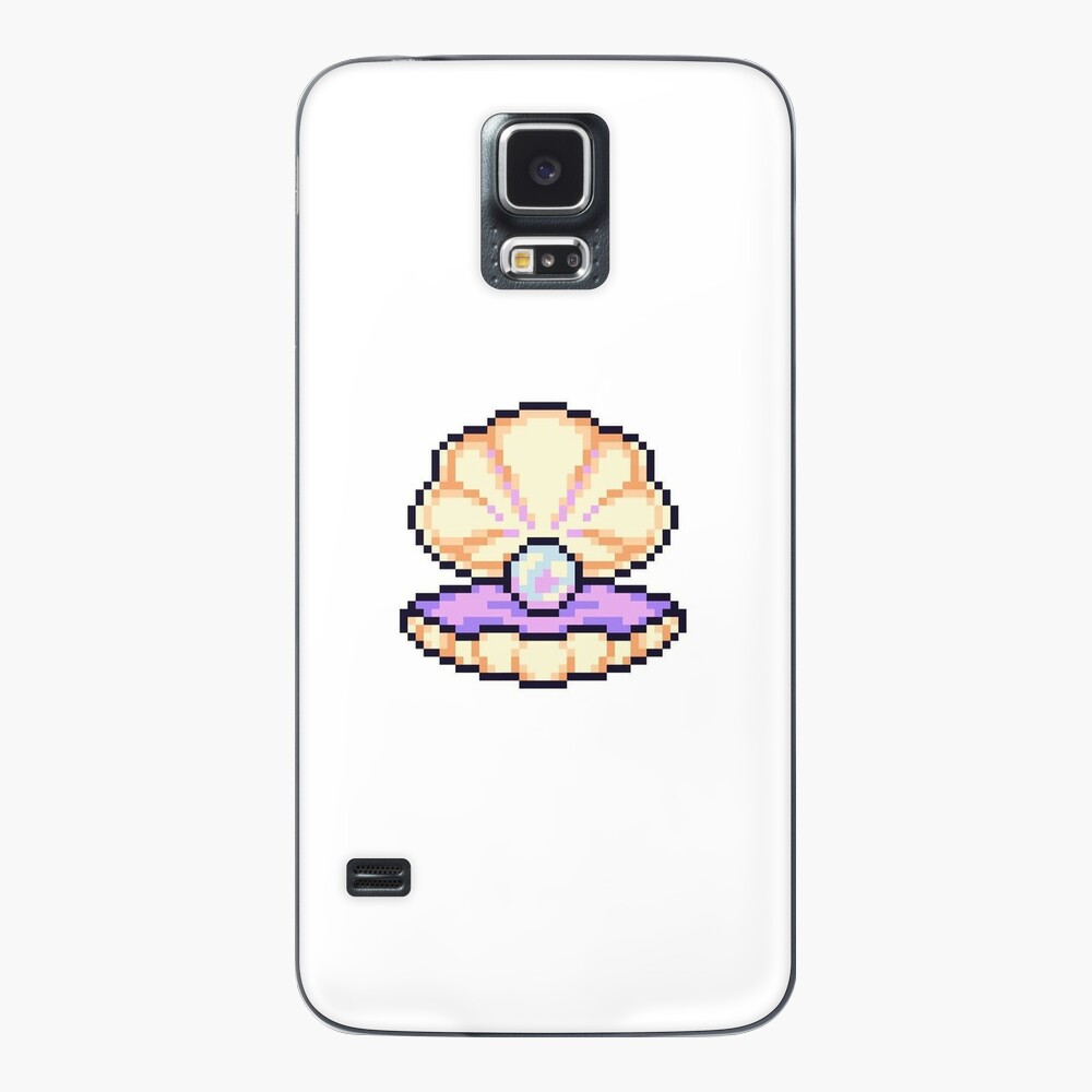 pixel clam pearl sticker Sticker for Sale by Toni C