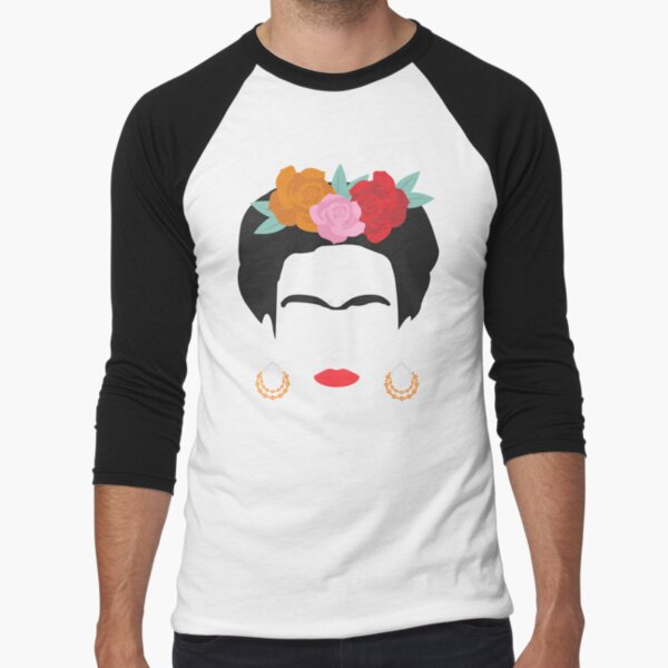 Kahlo Baseball ¾ Sleeve T-Shirt