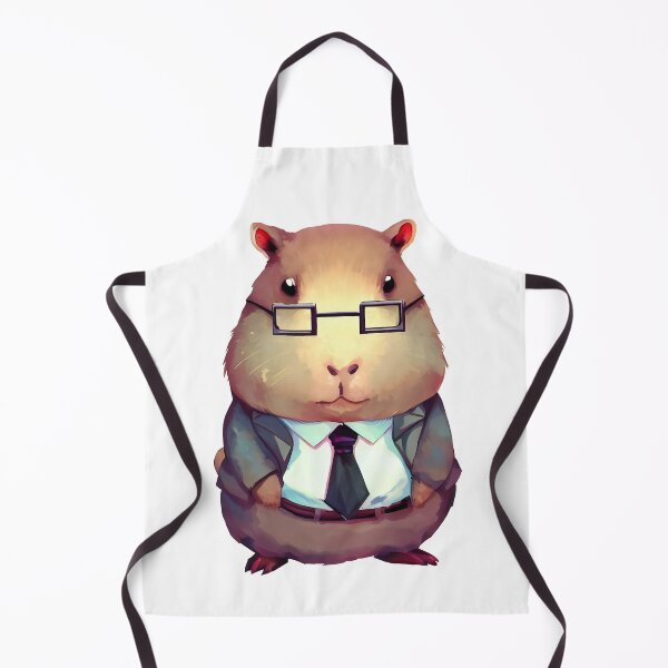 Item preview, Business Capybara Wearing Glasses designed and sold by CritterCulture.