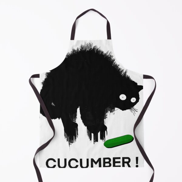 Item preview, Cucumber Scaredy Cat by MotorManiac designed and sold by davinialiquori.
