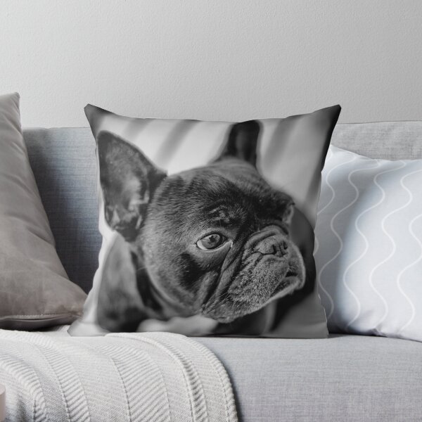 French Bulldog Throw Pillow