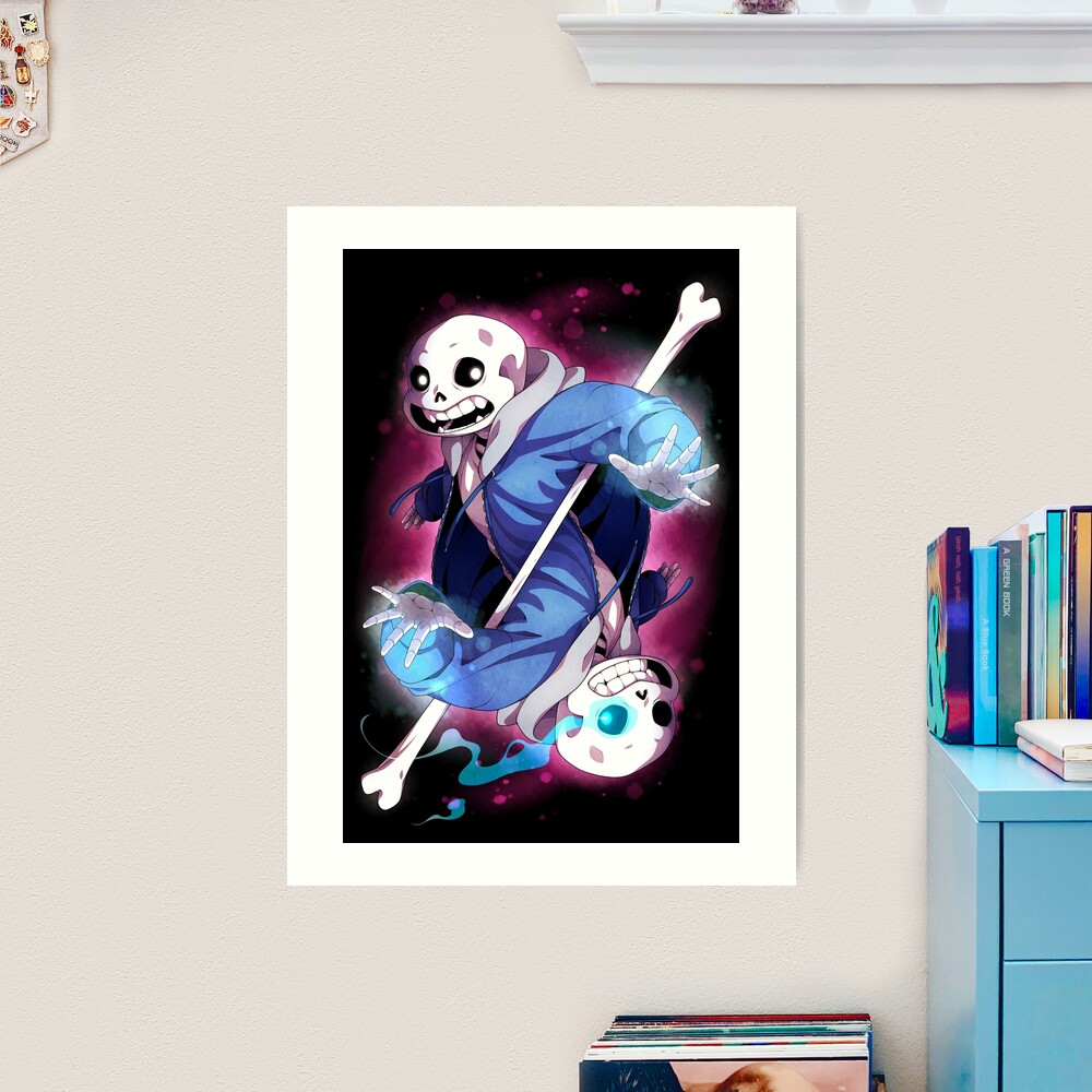 Sans Undertale Photographic Print for Sale by KrakenTShirts