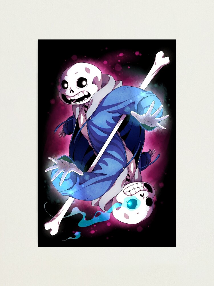 Sans Undertale Photographic Print for Sale by KrakenTShirts