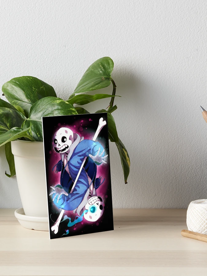 sans Undertale Art Board Print for Sale by onlydrawning