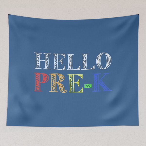 Item preview, Pre-K Teacher Student 	 First Day Of School Hello Pre-K 	 	 designed and sold by elmoscsrp3.