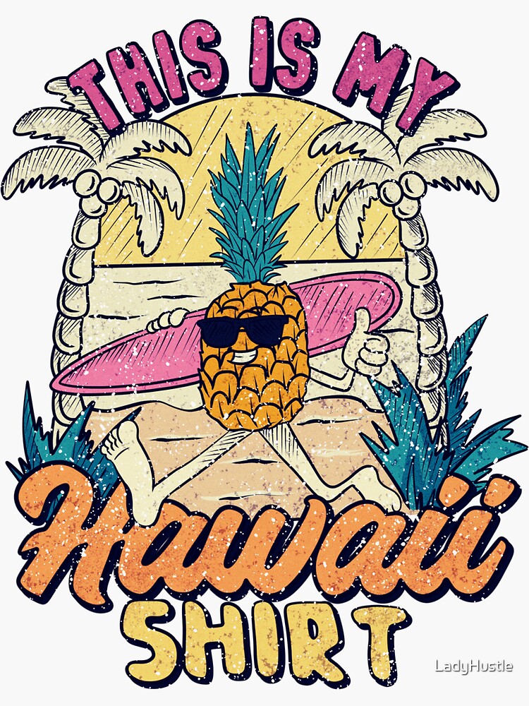 Pineapple Party Purple Summer Tropical Hawaiian Shirt in 2023