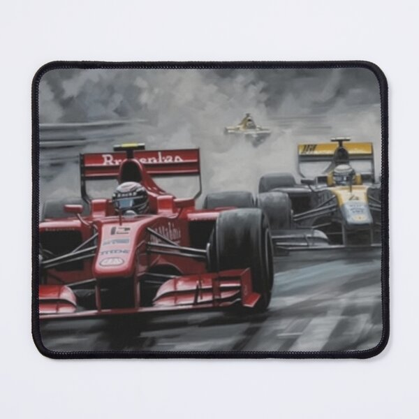 Item preview, Oil painting of formula one race designed and sold by SPECTRA005.