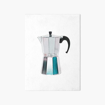 Spanish Cafetera Coffee Maker Sticker Mocha Pot 