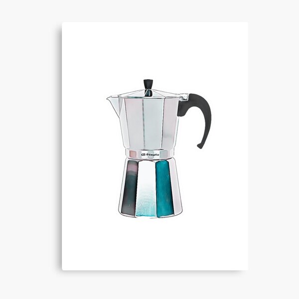 Cafetera Cubana Metal Print