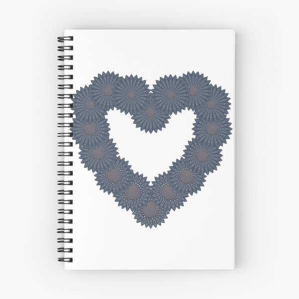 Item preview, heart and flowers. Denim photocollage designed and sold by denimaheart.