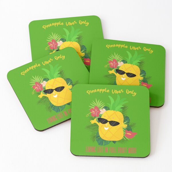 Item preview, Pineapple Vibes Only, Living Life In Full Fruit Mode designed and sold by Heartee.