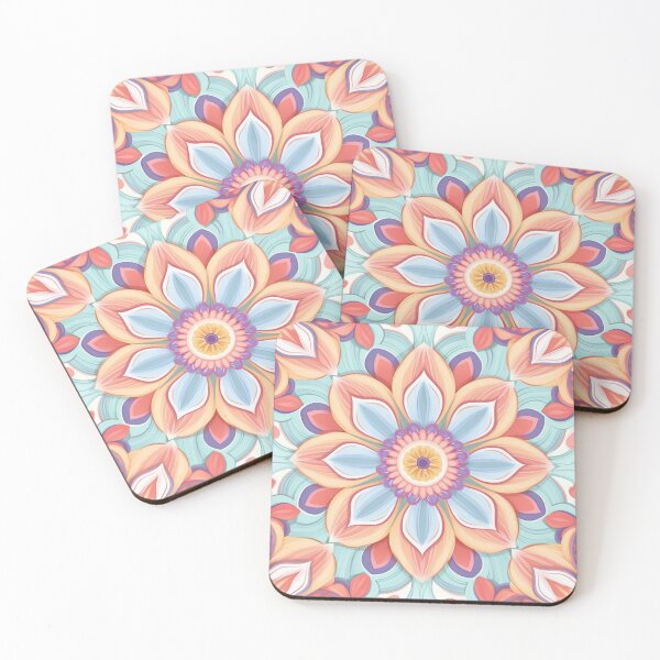 Item preview, Pastel Floral Pattern  designed and sold by SaikoDesigns.