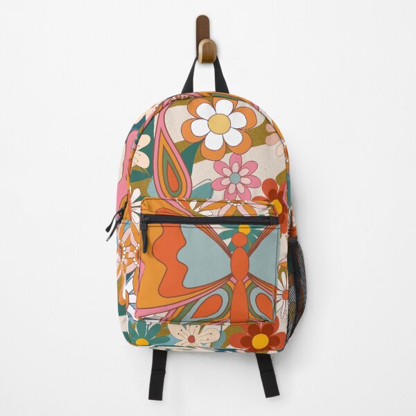 Item preview, Floral Whimsy: Retro Butterfly designed and sold by derrslogcabin.