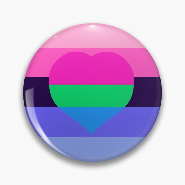 Item preview, Polyromantic Omnisexual Flag designed and sold by SanguineDesigns.