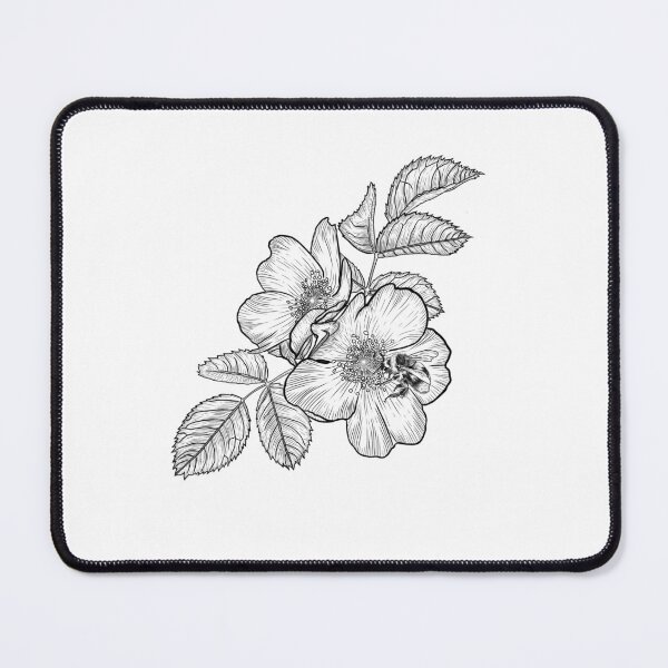 Item preview, Wild Rose and Bee designed and sold by Shortgoth.